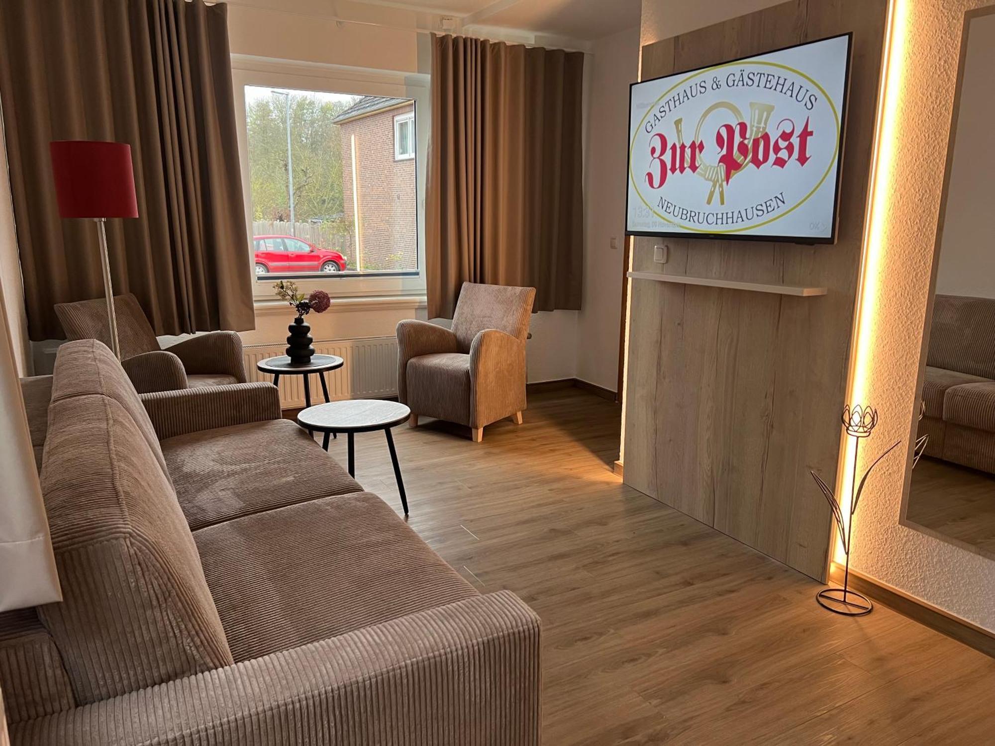 Hotel Zur Post Neubruchhausen エクステリア 写真